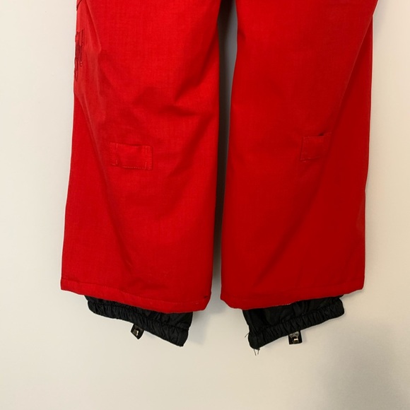 Unisex Light Outerwear Red Snow Pants - XS - Picture 6 of 10
